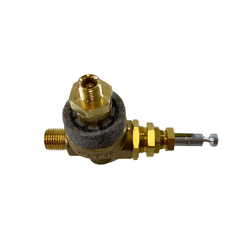 Conrader Piloted Unloader Valve for Gas Compressors with Manual Hand