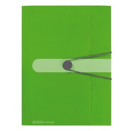 Herlitz Easy Orga To Go A4 PP Wallet Folder - Opaque Apple (Pack of 3)