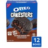 OREO Cakesters Double Chocolate Soft Snack Cakes, 12-5 Count Boxes
