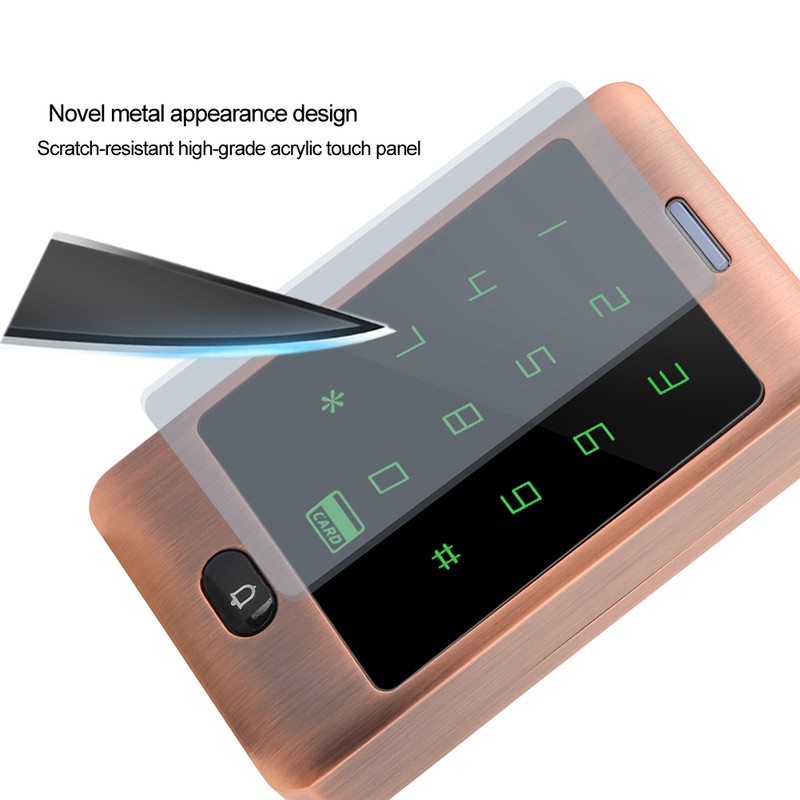 ZKFP300E Metal RFID Access Controller 125KHz Reader Touch Keypad (Normal)