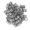 50Pcs M8 Female Thread Coupling Nut Rugged Stainless Steel Maintenance