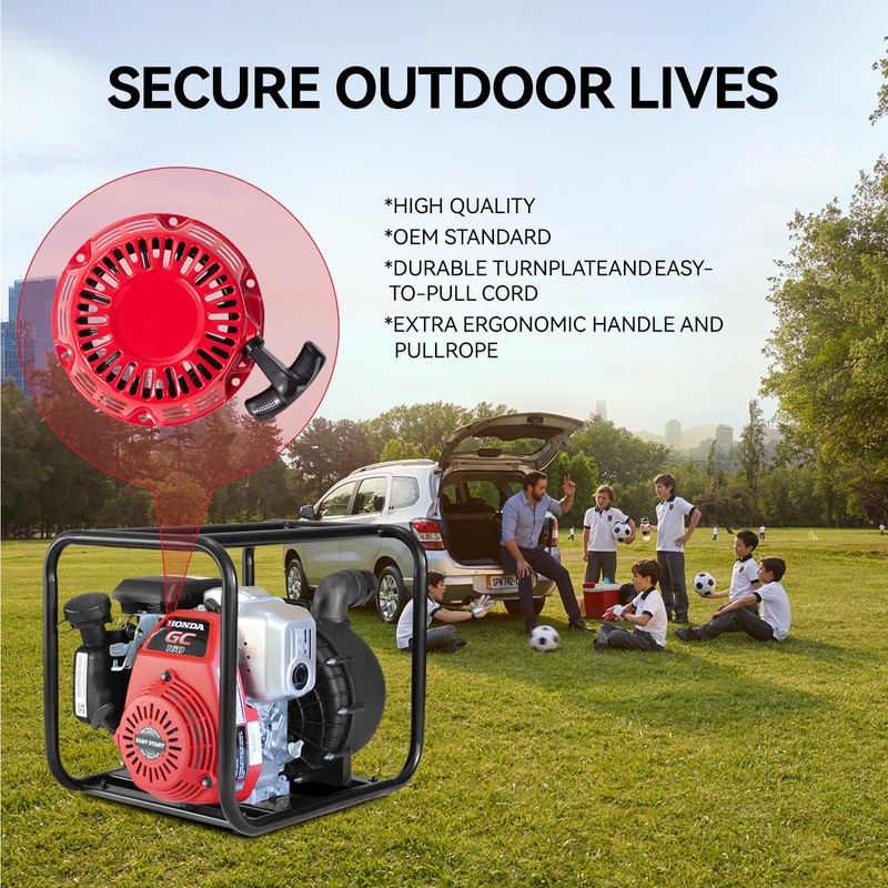 SOFO GX160 Pull Start Assembly - Compatible with Honda GX120,GX200,5.5HP,6.5HP