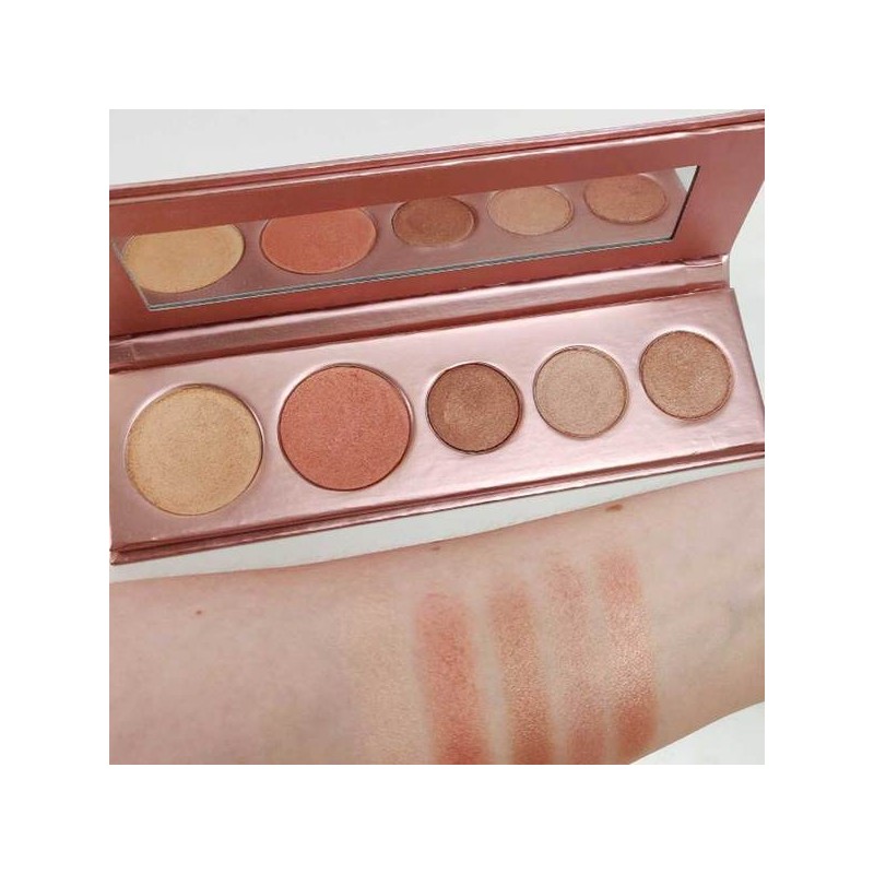 (100프로퓨어)프루트 피그먼티드 로즈골드 네이키드 팔레트 (100% Pure) Fruit Pigmented Rose