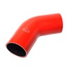TenkeAuto 4-Ply Reinforced 45 Degree 3" ID Elbow Silicone Hose