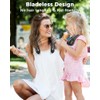 COMLIFE Portable Bladeless Neck Fan - Rechargeable Cooling Device