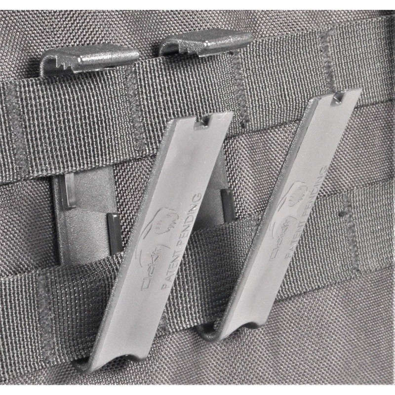 Clakit Molle QuickClip 5-Pack – Multipurpose Fastener for Connecting Gear