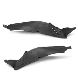 PIT66 Front Inner Fender Liners Set Left & Right side Compatible with Benz S550 2007-2011, Fit S63 AMG 2008-2011 2216900730, 2216900830, 2216901730, MB1248143, MB1249143 Black