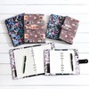 Wonderpool Spiral Leather Diary Ring Binder Refillable 6 Holes Binder