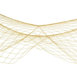 Fish Netting (Yellow) Party Accessory (1 Count) (1/Pkg)
