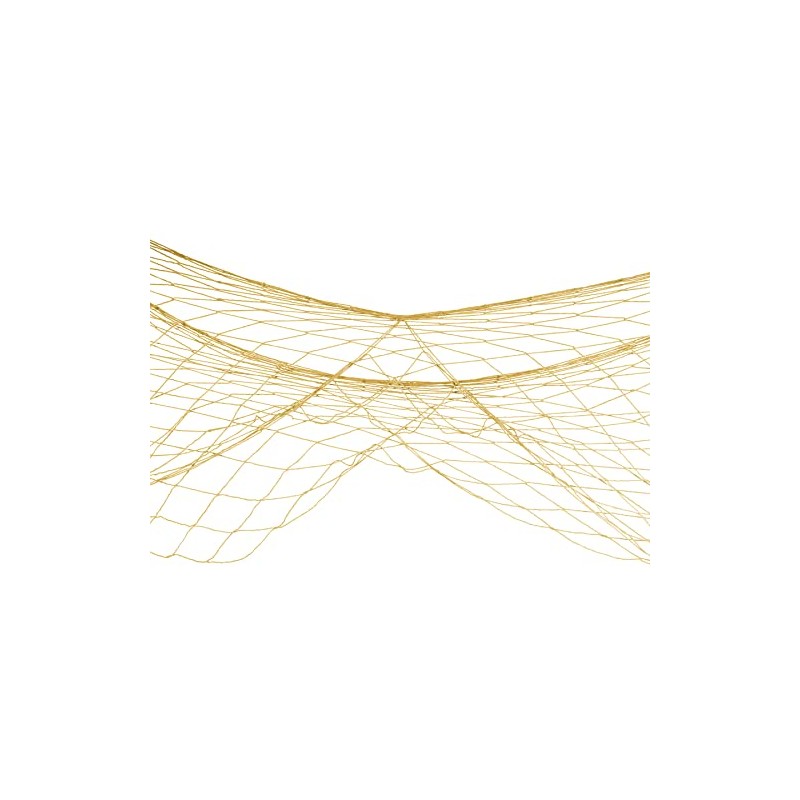 Fish Netting (Yellow) Party Accessory (1 Count) (1/Pkg)