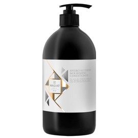 HADAT Cosmetics hair conditioner (800 ml) for hair care - softening and moisturising treatment for dry and damaged hair, deep moisturising hair, shine, detangling for women