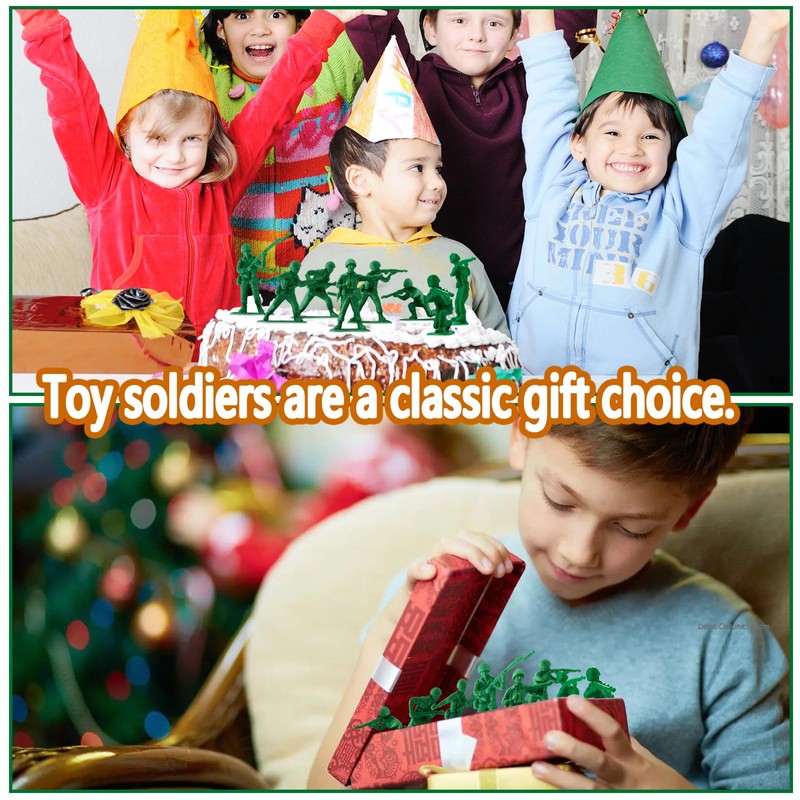 HAPTIME Classic Toy Soldiers Set (50 pcs ) , Plastic