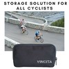 Vincita Essentialsケース - サイクリングウォレット 丈夫な600Dポリエステル製 撥水ストレージポーチ - ロードバイクサイクリストにスペアチューブ、タイヤレバー、鍵、カード、電話を収納するのに理想的