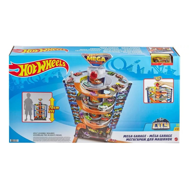 Hot Wheels Mega Garage City 70cm Mattel