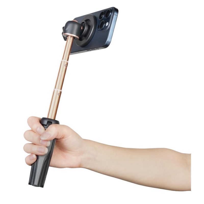Slick 246788 Smartphone Tripod, Black, Compatible with Magsafe, Magnetic Ring