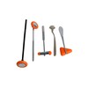 Neurological Reflex Hammer Set, Muscle Reflex Diagnosis Hammer, Leg Back