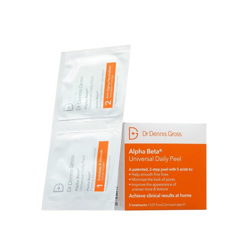 Dr. Dennis Gross Skincare Alpha Beta Peel Original Formula Packets,