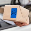 YIKIADA Light Blue Color Label Roll Label Sticker 2x3 inches