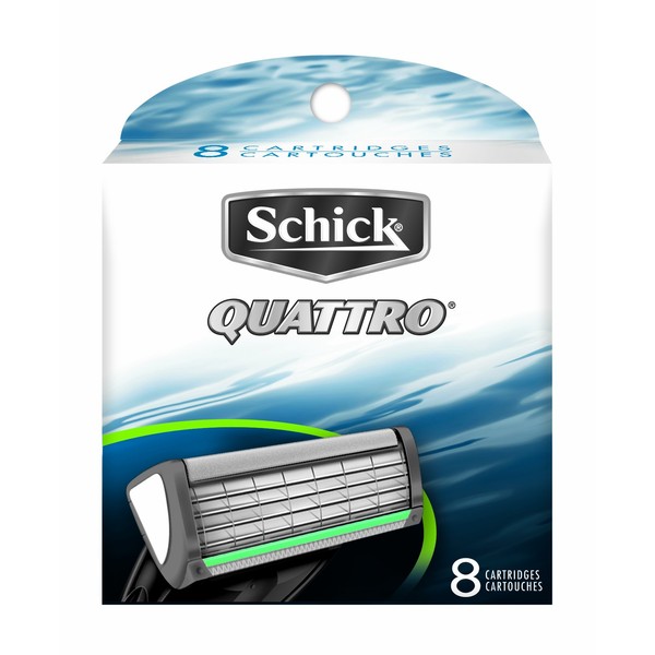 Schick Quattro Refill Cartridges , 8 Cartridges