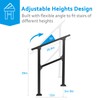Wrought Iron Handrails for Outdoor Steps - Exterior Hand Rails