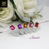  No.1209 Handmade Nail Tips - Short Ballerina / No.1209