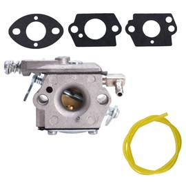 YSMN Carburetor Replacement for Tecumseh 640347 640347A TM049XA TC300 TC200 Ice Auger 2-Cycle Engine with Gaskets & Fuel Line