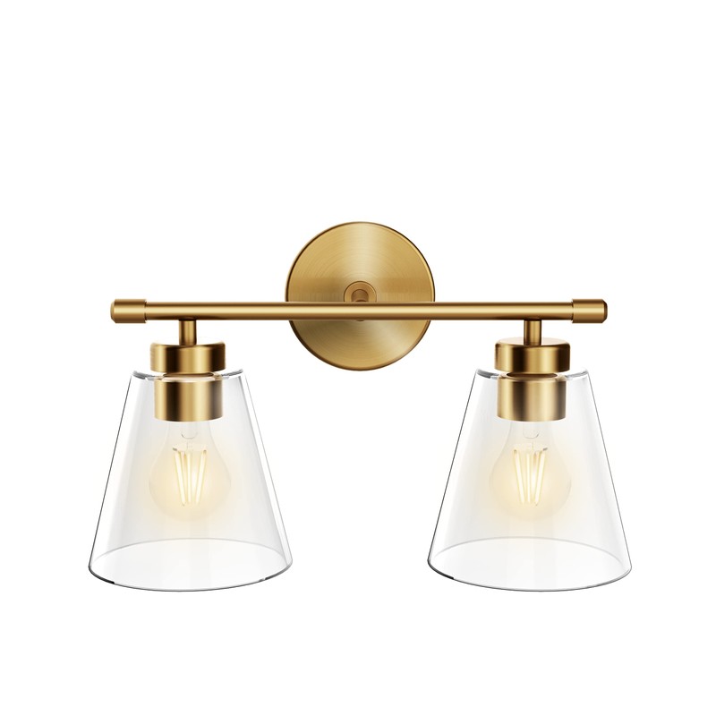 Hamilyeah Bathroom Vanity Light Fixtures Over Mirror, 2 Light Wall
