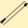 tunghey 10Pack 2 Pin JST Connector Micro Electrical Male and