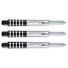 WINMAU Prism Force Clear Medium Polycarbonate Dart Stems - 1