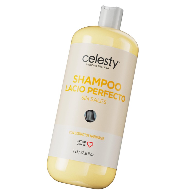 CELESTY | Shampoo sin Sulfatos y Parabenos - Shampoo Lacio