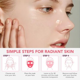 Mascarilla Facial De Colágeno De Noche, Mascarilla Profunda De Colágeno, Mascarillas Faciales De Belleza, Hidratantes, Minimizadores De Poros,...     