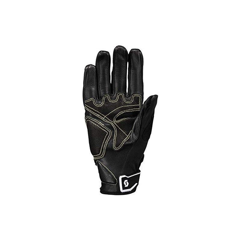 Scott Assault Pro MX DH Motorcycle Gloves Black/White 2024: Size: