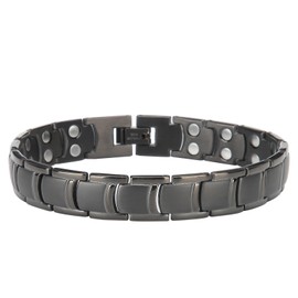 Stainless Steel Bracelet Magnetic Therapy Hand Chain Health Care Jewelry Accessories