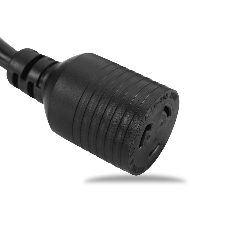 HENGYI L6-20P to L6-20R Heavy Duty Generator Locking Power Cord,Generator