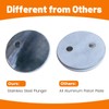 Hakka Sausage Stuffer Gasket, Plastic Silicone Spare Plunger Gasket Sausage