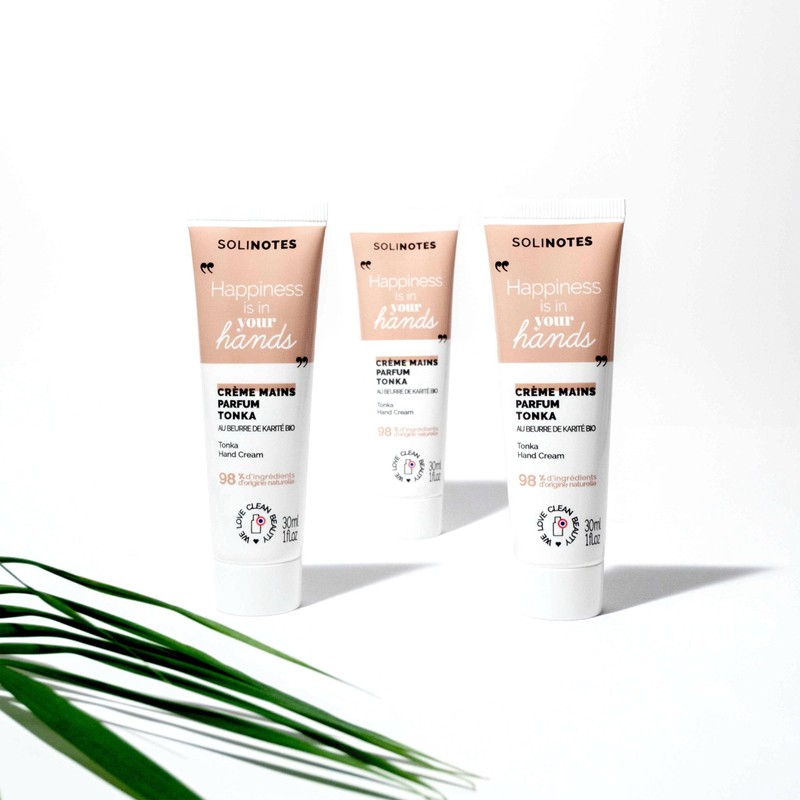Solinotes Tonka Nourishing Hand Cream – Hydrating Moisturizer with Organic