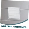 LIFKOME White Dryer Vent Cap Durable Plastic Exhaust Cover with