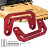 GLOBLED A-Pillar Windshield Light Mount Hood Cowl Mount Brackets Compatible