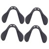 Tofficu 4Pcs Adjustable Nose Pads for Glasses Anti-Slip Eyeglass Nose