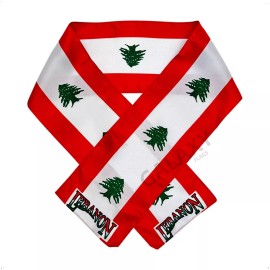 Unbranded Lebanon Scarf / Lebanon Flag Scarf / Lebanon Scarves