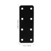 Flat Brackets for Wood, L Brackets Metal Flat Plates: Flat