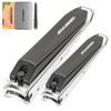 Nail Clipper Set,Premium Stainless Steel Fingernail and Toenail Clipper Cutters