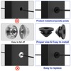 BLIKA 200 Pack Cable Railing Rubber Grommets for 1/8" 5/32"