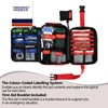 Besst Survivor Comprehensive First Aid Kit -Labeled Compartments for Trauma