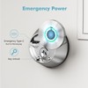 Fingerprint Keyless Entry Door Lock,Smart Deadbolt Lock with App Countrol,Biometric