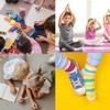 LEON D'ORO Socken für Kinder, Baumwolle, Schottlandgarn, 4 Paar, leicht