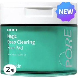 Hanskin 한스킨 매직 딥 클리어링 모공 패드 180ml 70매입 2개 Hanskin Magic Deep Clearing Pore Pad 180ml 70 Sheets 2 Packs