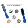 Lima Doble Cara Acero Inoxidable Para Exfoliar Pies Spa