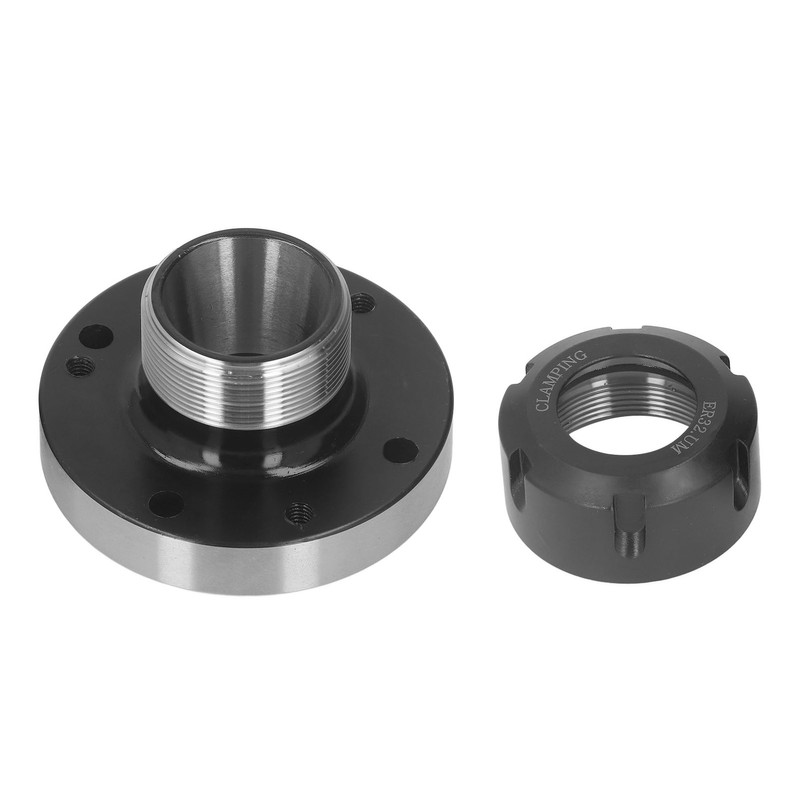 Collet Carbon Steel 80mm Diameter Chuck Lathe Accessory for CNC