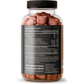 TruHeight Growth Gummies (Watermelon) Tall Nutrition for Natural Growth Supplement for Kids & Teens - Vitamin D, K, Calcium & Ashwagandha, Bone Strength Vitamins D3 K2, Picky Eater, Taller Ages 5+